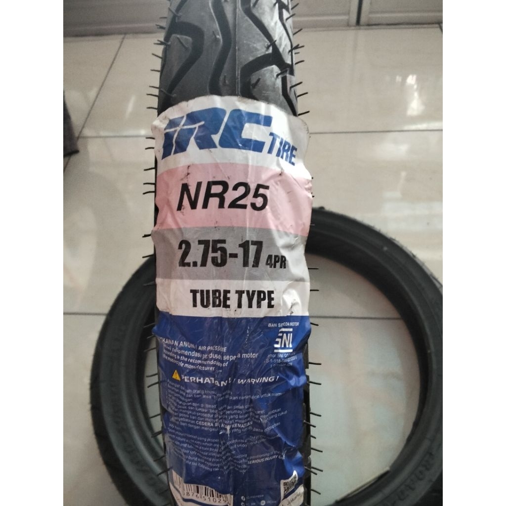 BAN IRC UK 2.75 RING 17 KODE NR25