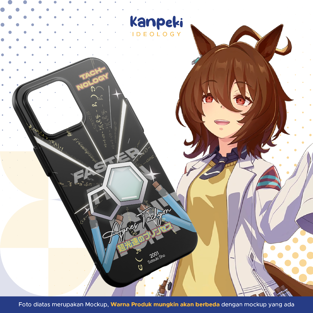 Phone Case Agnes Tachyon Uma Musume All Type Semua Merk & Tipe Handphone