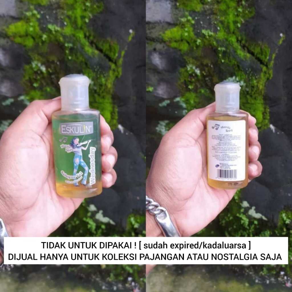 [TIDAK UNTUK DIPAKAI] HANYA UNTUK PAJANGAN SAJA KOLEKSI PRODUK JADUL ESKULIN TAHUN 2003