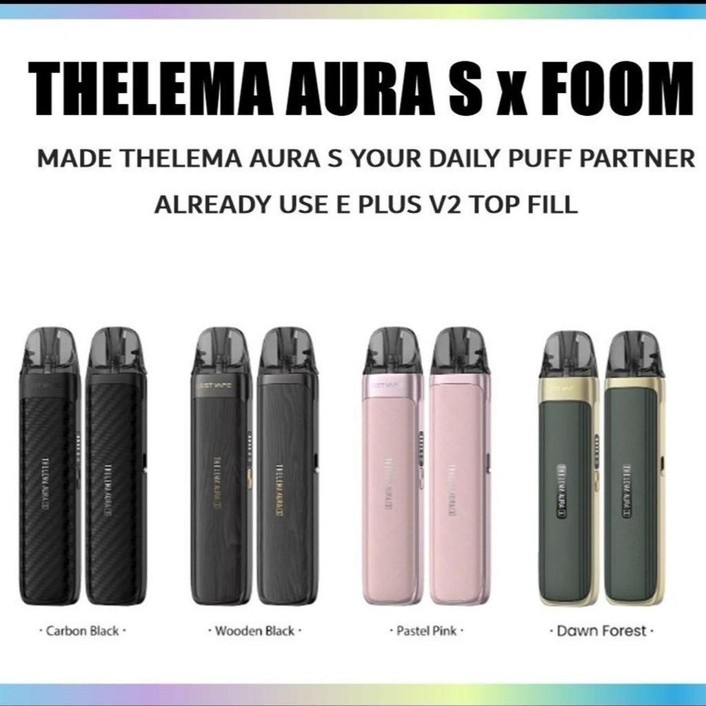 Thelema Aura S 40W 1600mAh Pod Kit by Lost Vape x Foom