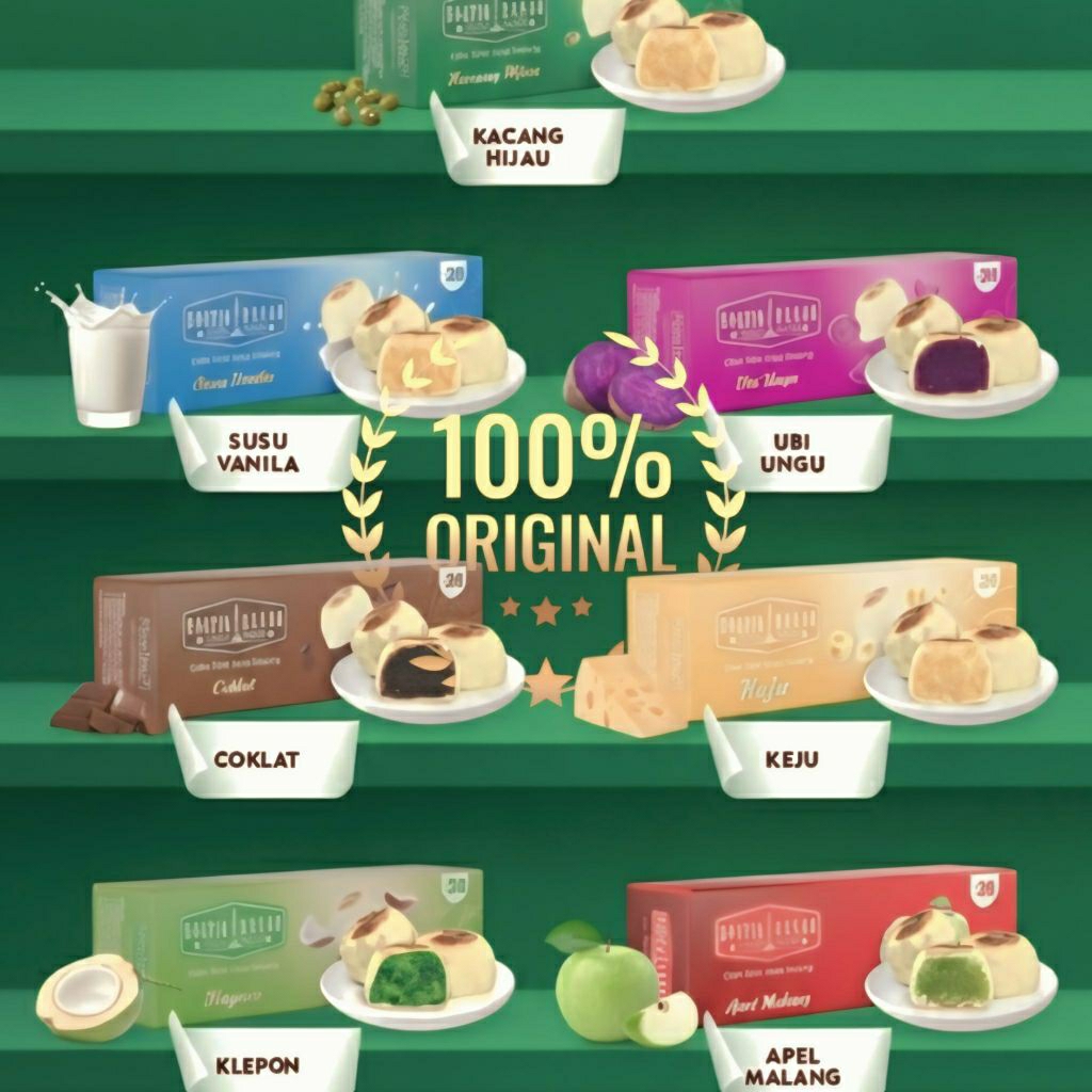 [PRODUK ORI TERMURAH] BAKPIA BAKAR TUGU MALANG