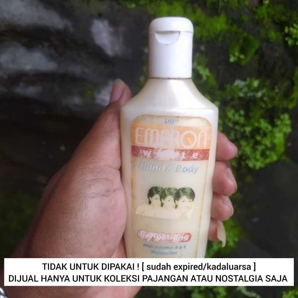 [ TIDAK UNTUK DIPAKAI ] KOLEKSI EMERON HAND & BODY LOTION PRODUK JADUL HANYA UNTUK PAJANGAN SAJA