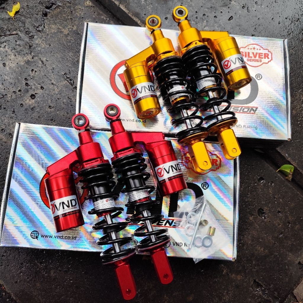 [VND]Shockbreaker belakang VND AK 221 B1 AEROX 310mm Shock Tabung Atas isi Nitro dan Oil SHOCK AEROX