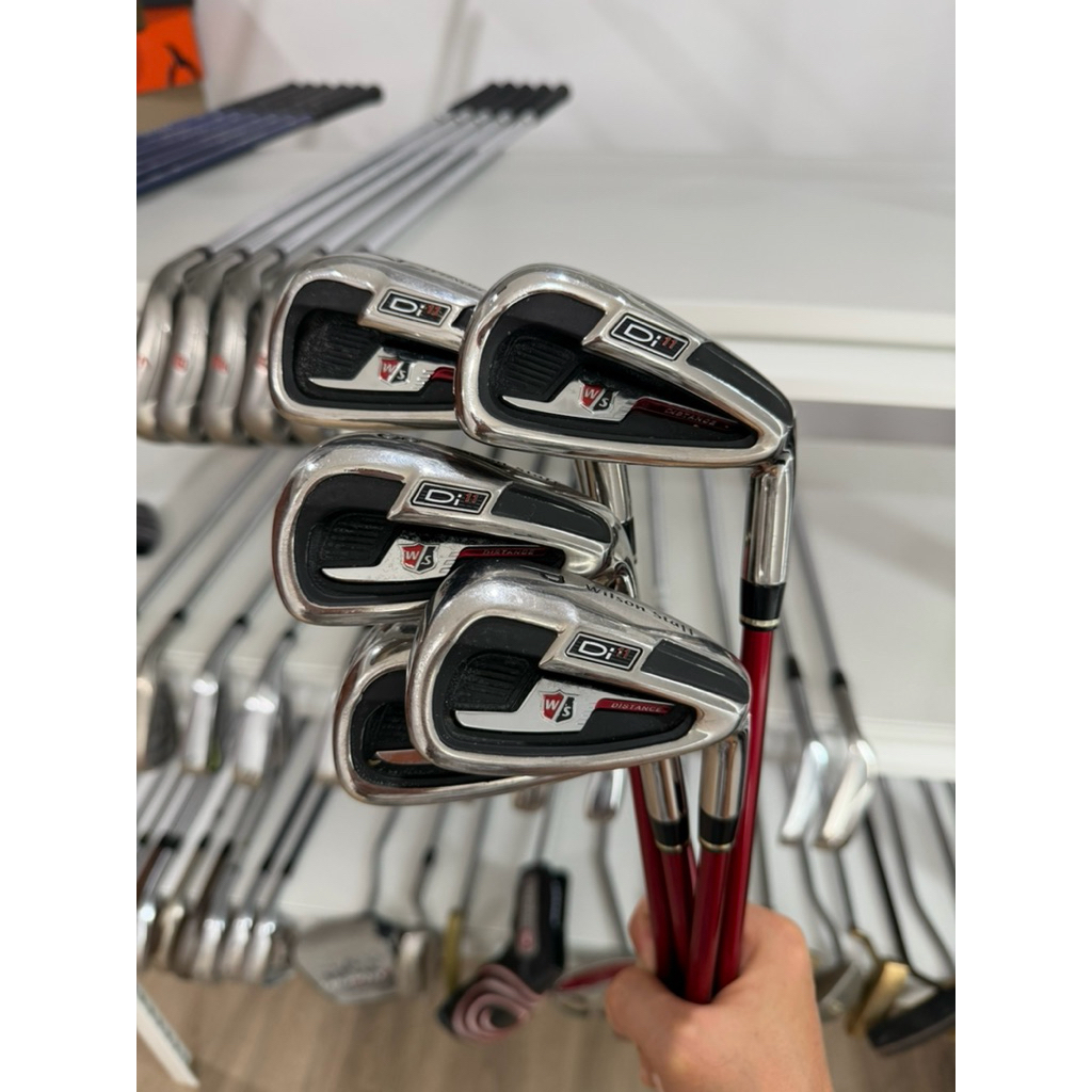 stick golf iron set wilson staff original usa