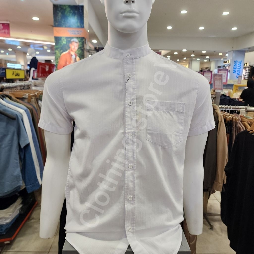 GABRIELLE ORIGINAL Koko pria lengan pendek putih 3132326907761