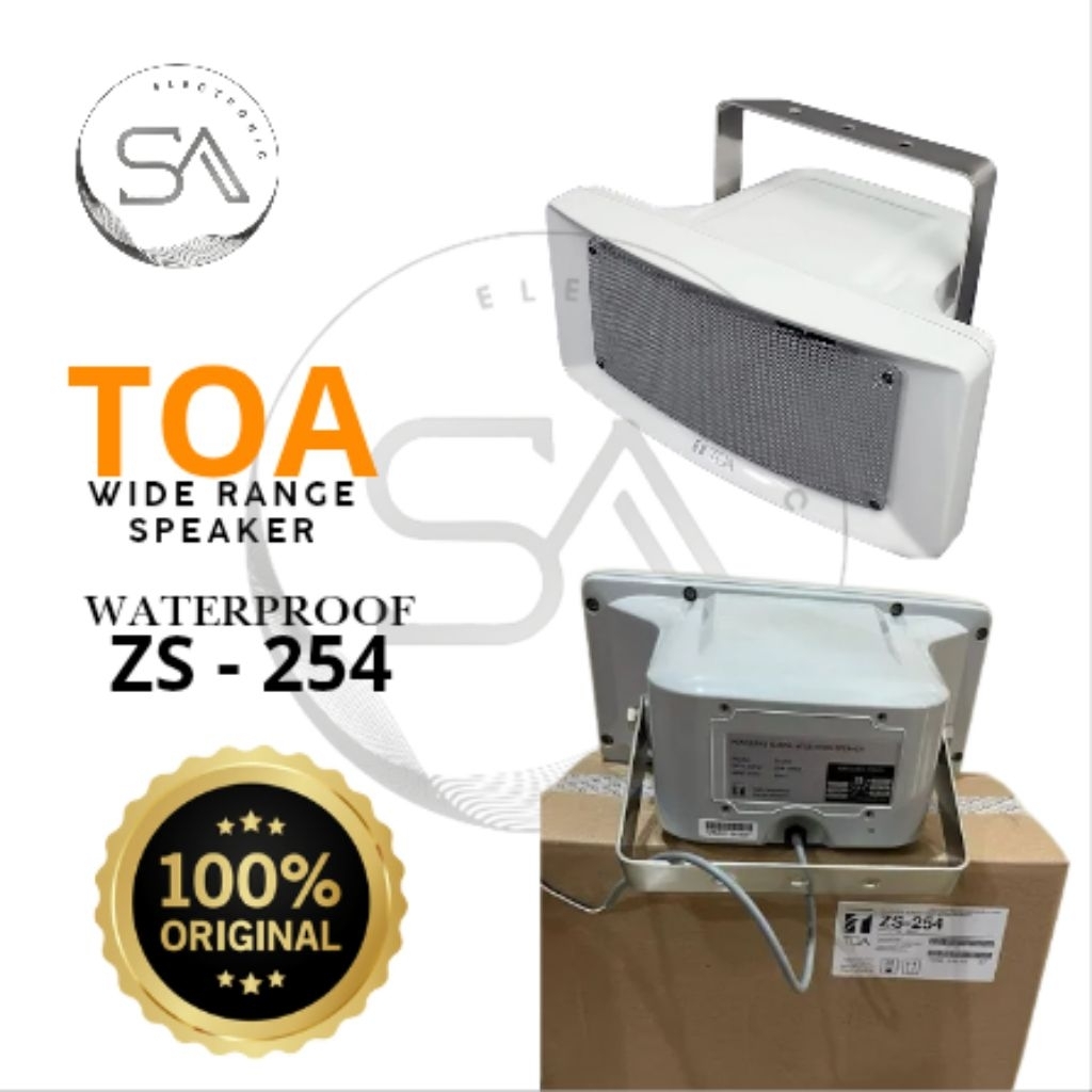 Soeaker TOA ZS 254 Wide range Horn 100V 25 Watt