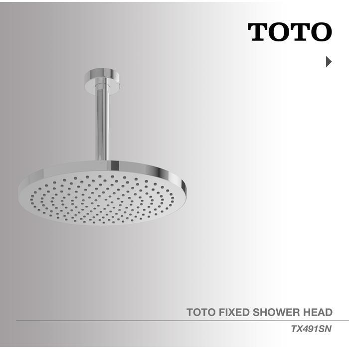 TOTO Shower Head TX491SN | Head Shower - Shower Mandi - Rain Shower
