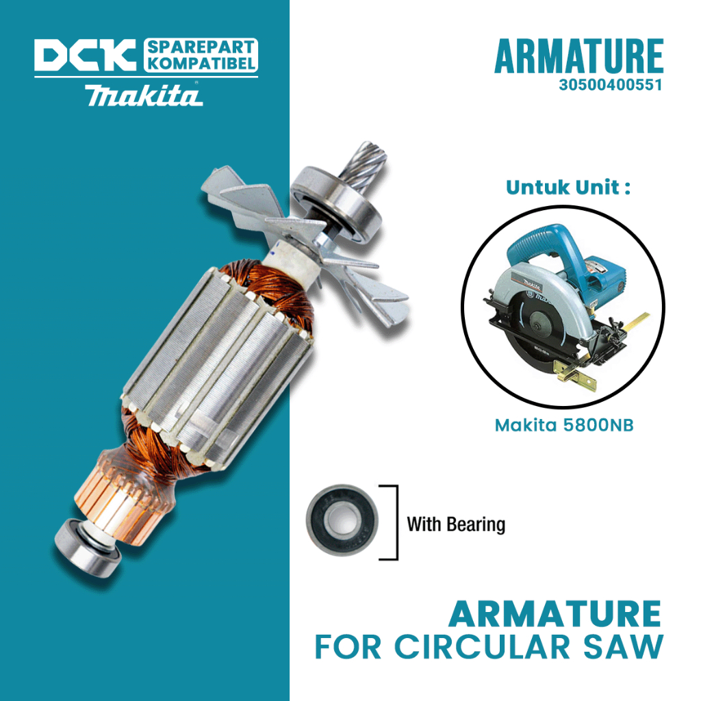 Armature/Angker untuk Circular Saw Makita 5800NB
