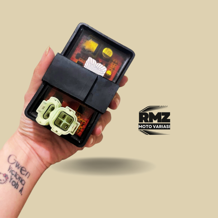 CDI Motor Suzuki 5 Pin Plug and Play Pengganti CDI Standar Pengapian Stabil Cocok Shogun Smash Titan