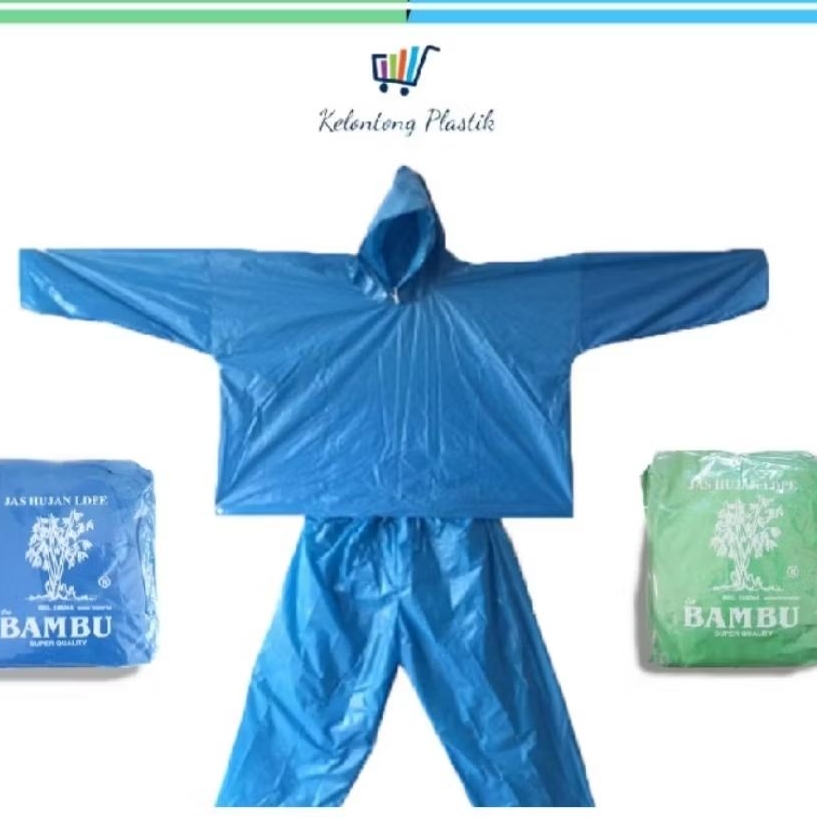 Jas Hujan Plastik, Bambu