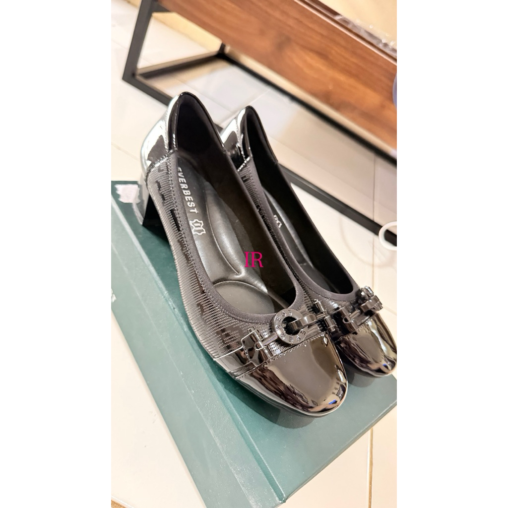 Heels Everbest Cataleya Black (Preloved)