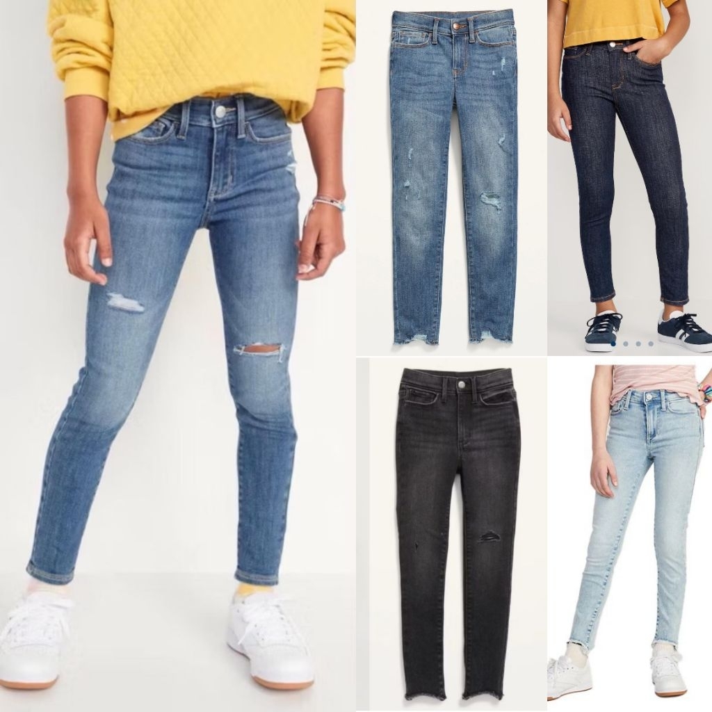 Celana jeans Rockstar jegging anak perempuan ON (STRETCH)
