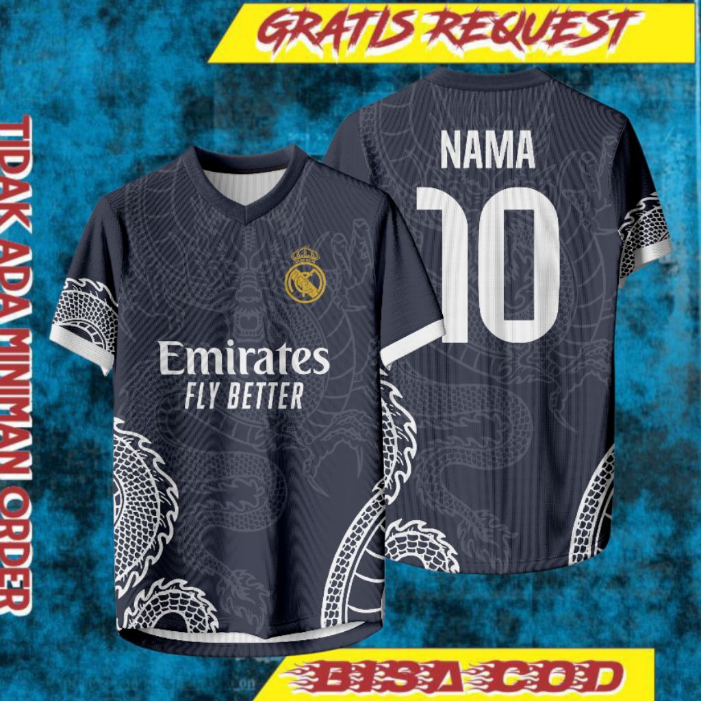 JERSEY REAL MADRID DRAGON