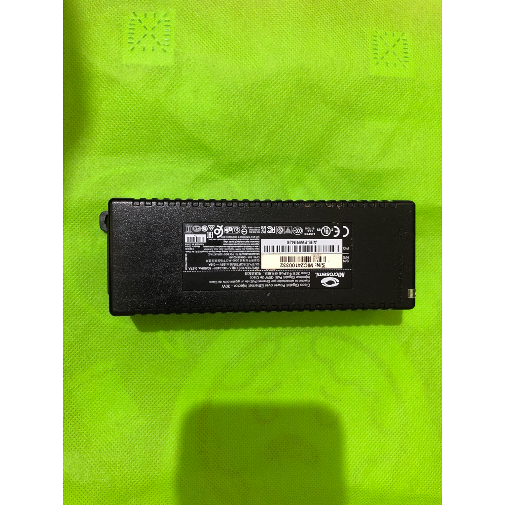 cisco poe injector 30W - microsemi