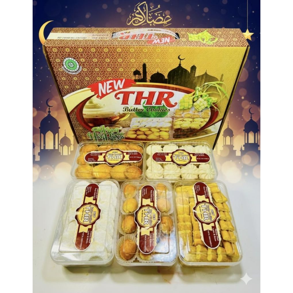 PAKET KUE KERING THR NEW ISI 5 TOPLES BISA CIMBIO BESDIP BALL BAG