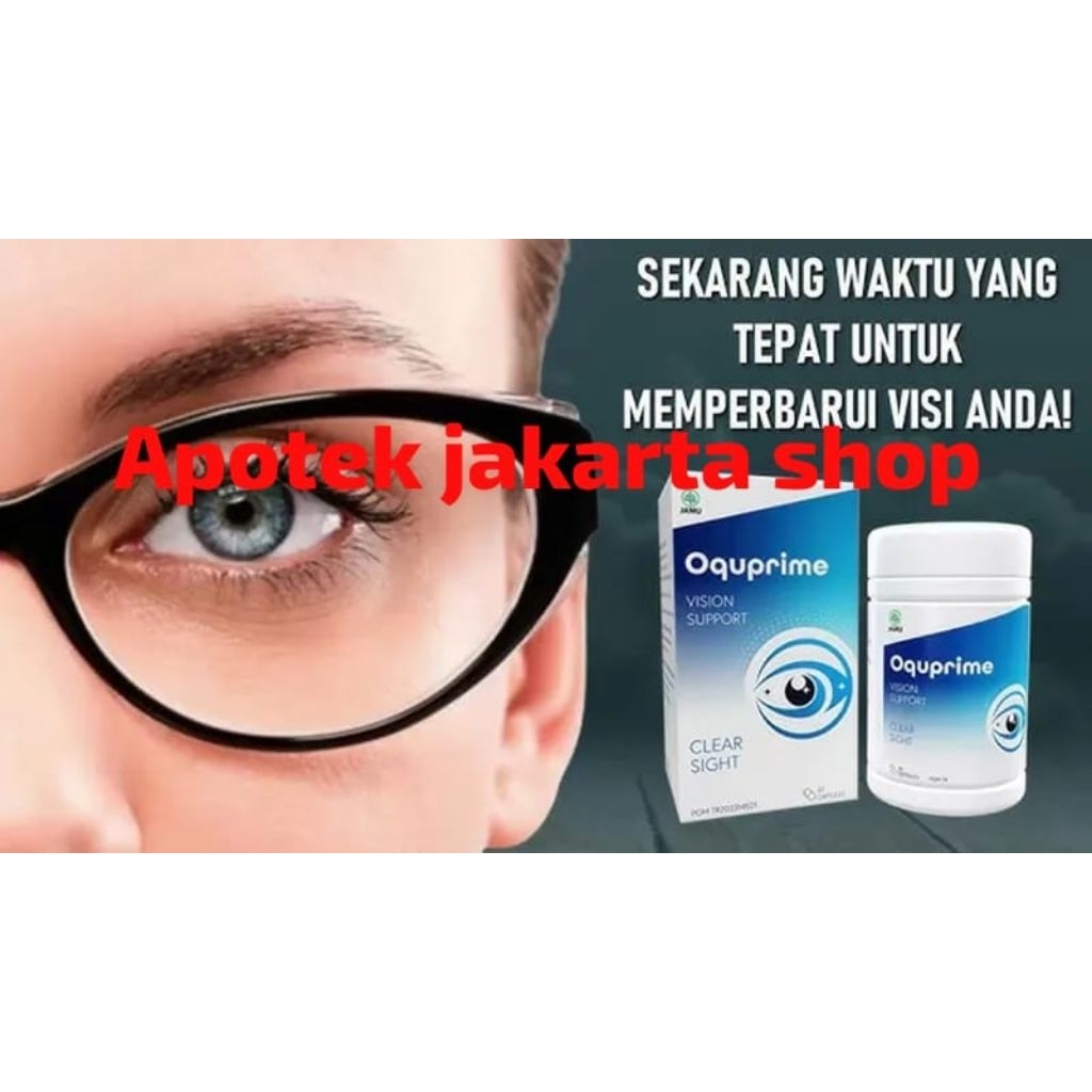 TERBARU Oquprime Obat Herbal Original Ampuh kapsul alami Meningkatkan kualitas penglihatan