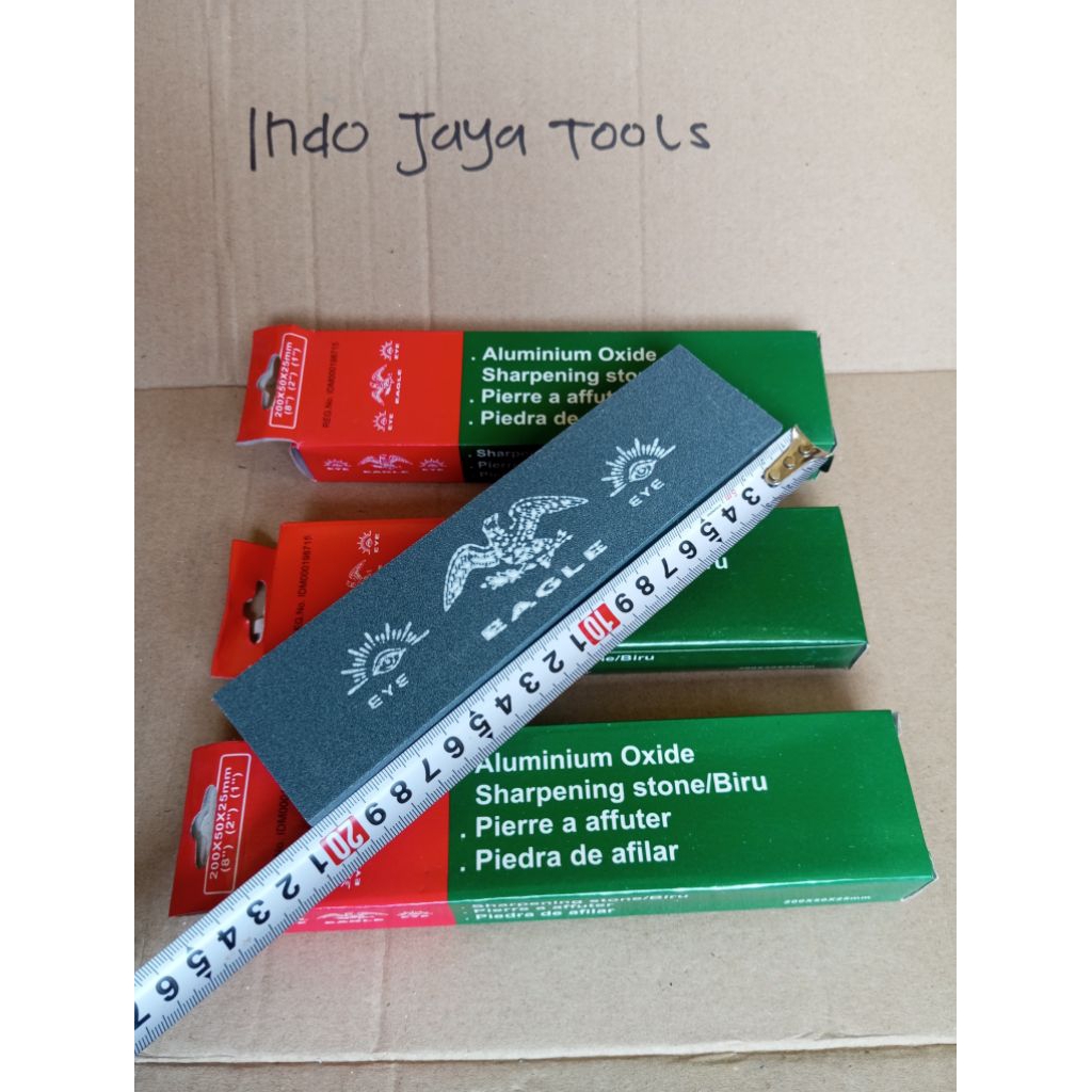 Batu Asah Cap mata 8in 20cm / Batu Asahan Eagle