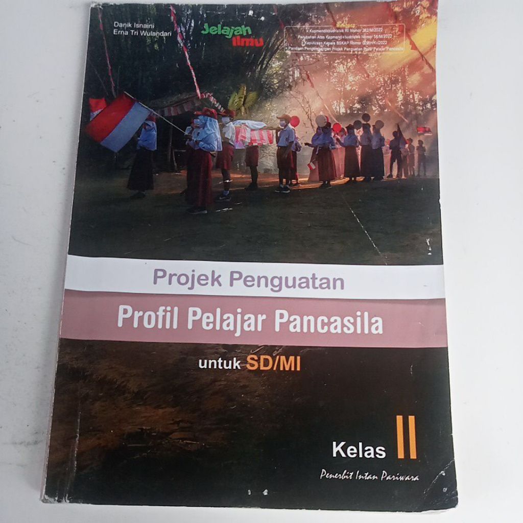 buku p5 project penguatan profil belajar Pancasila kelas 2 SD intan pariwara