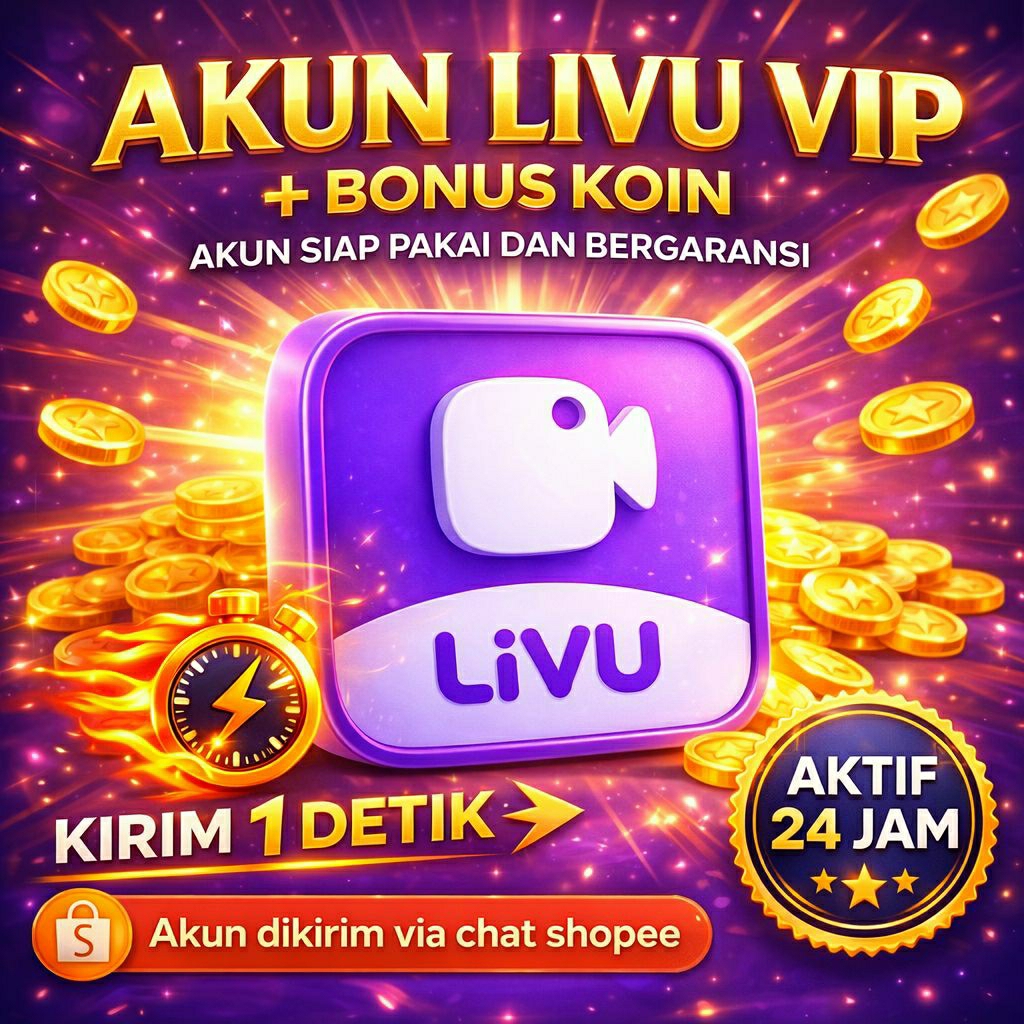 Akun LivU VIP + Bonus Koin Akun Siap digunakan Murah - Proses Kirim 1 Detik Garansi aman
