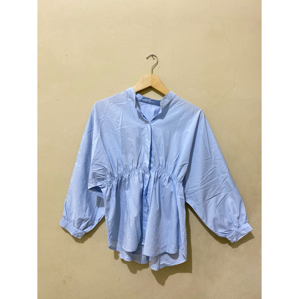 PRELOVED - BLOUSE LINEN PREMIUM