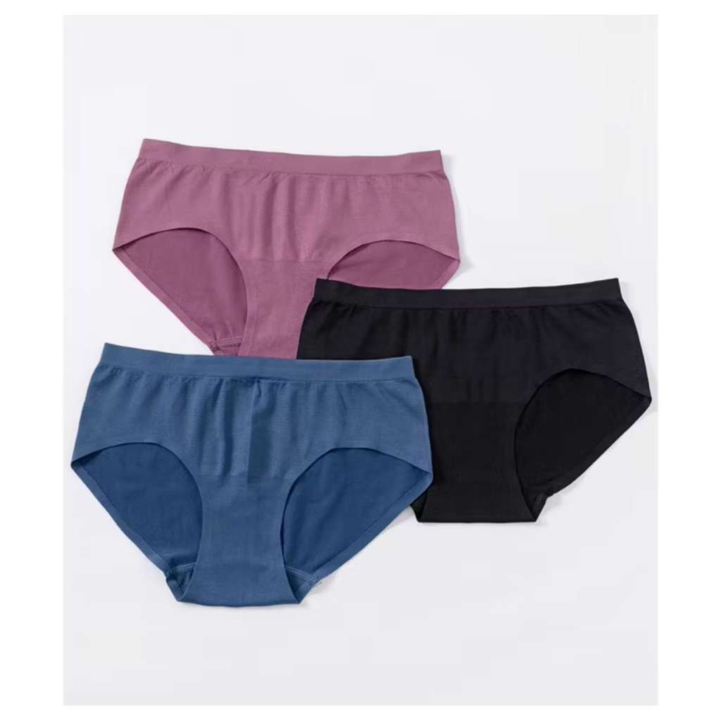 YOUNG CURVES PANTY PACK SEAMLESS HIPSTER ISI 3 PCS C04-100632
