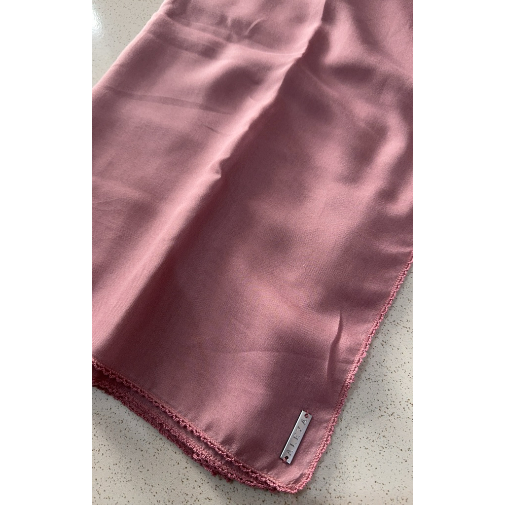 PL preloved aleza scarf dusty pink