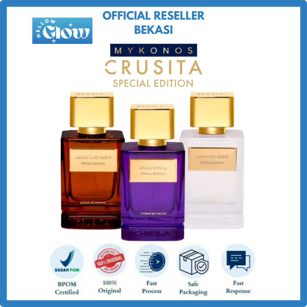 Crusita Special Edition - Stuck With You - About Last Night - Comfort Zone - Extrait De Parfum 65ML