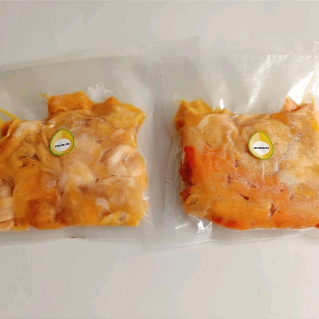 Cempedak Manis/ Cempedak Kupas tanpa biji, 500 gr/pack