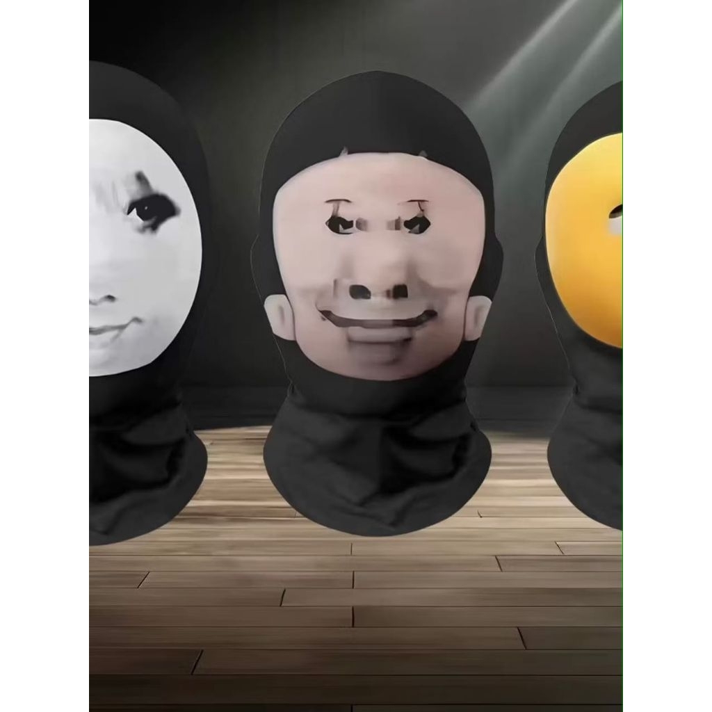 {HKS} Masker Topeng Wajah 3D / topeng 3d topeng kain full print masker tutup kepala