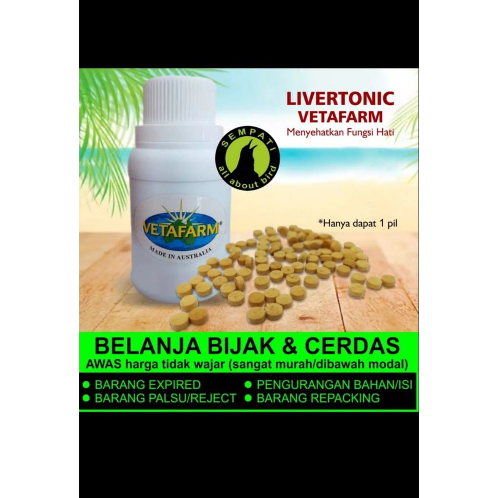 livertonic vetafarm isi 1pack