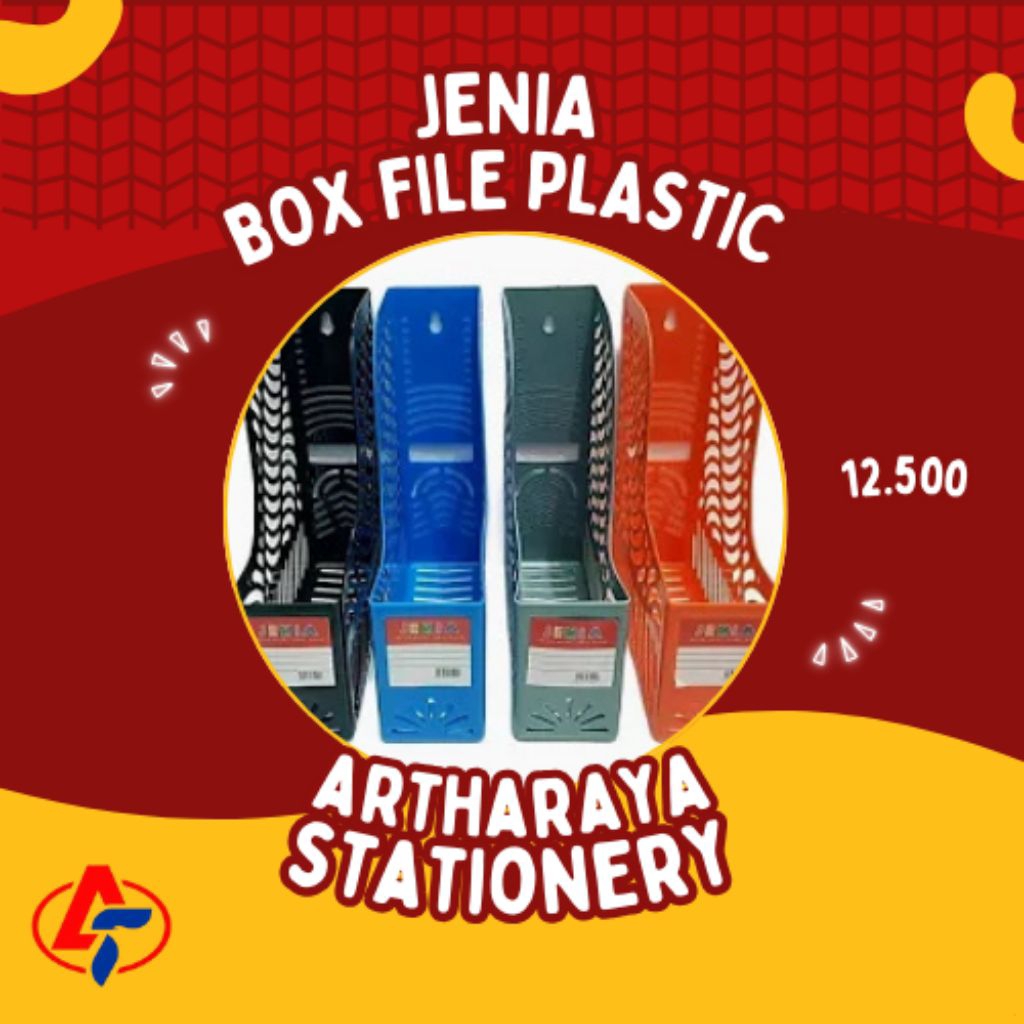 JENIA BOX FILE  PLASTIC