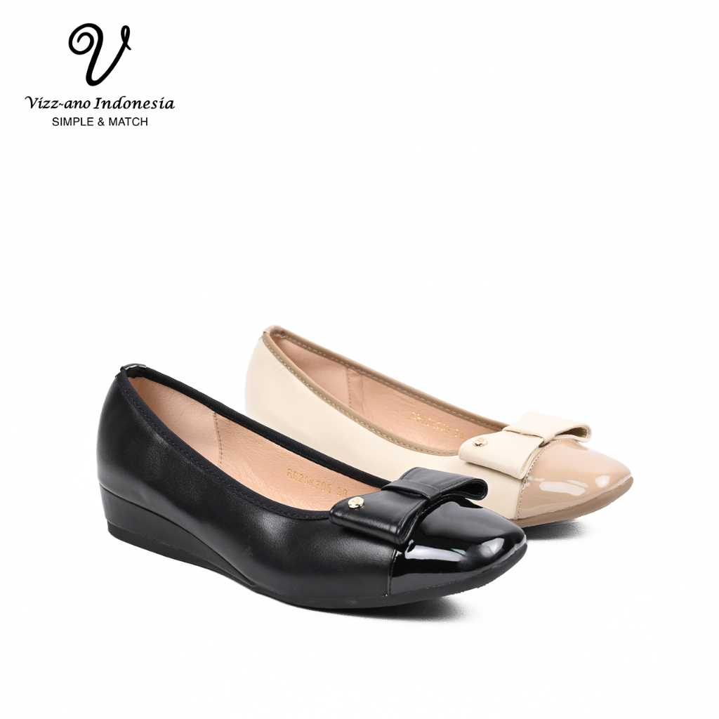 Vizzano Shoes Flatshoes Wanita Flats Pita Cantik Design Rasya