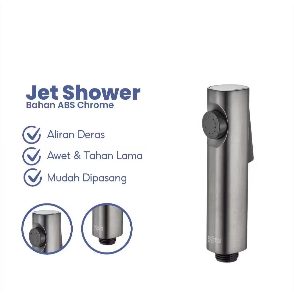 Selang Bidet Flexible Kepala Jet Shower Kepala Selang Bidet Spiral