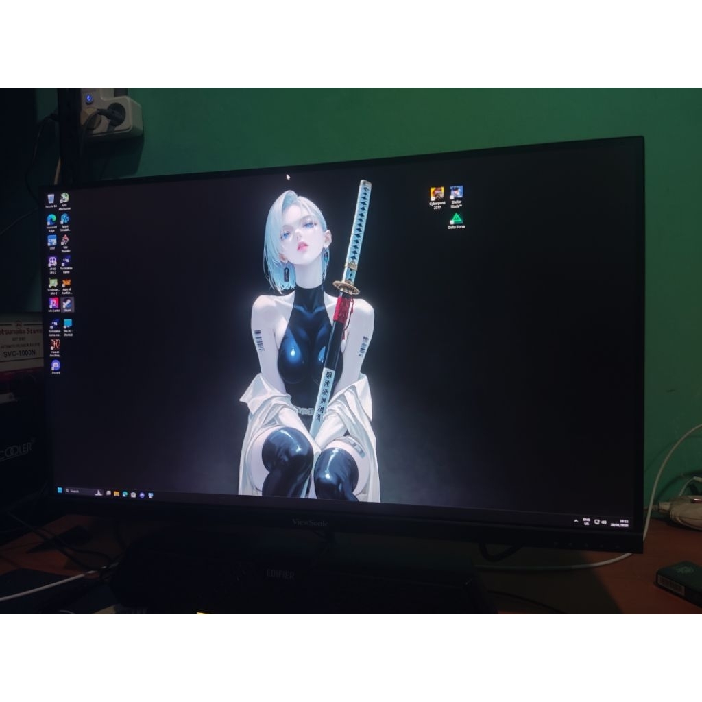 Monitor Viewsonic VX2780 27" 2k 170hz IPS Fullset box Garansi on