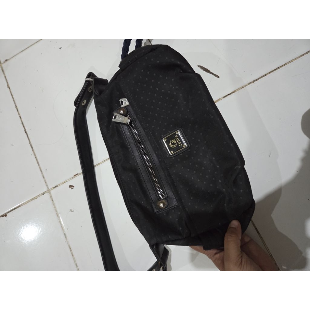 Tas selempang wanita junfa kanvas 9953-96 Original