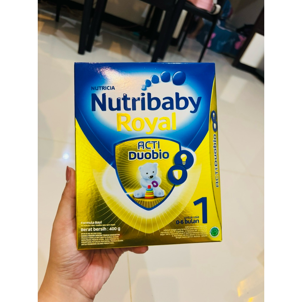Nutribaby Royal 1 400g Susu Formula Bayi Usia 0-6 Bulan