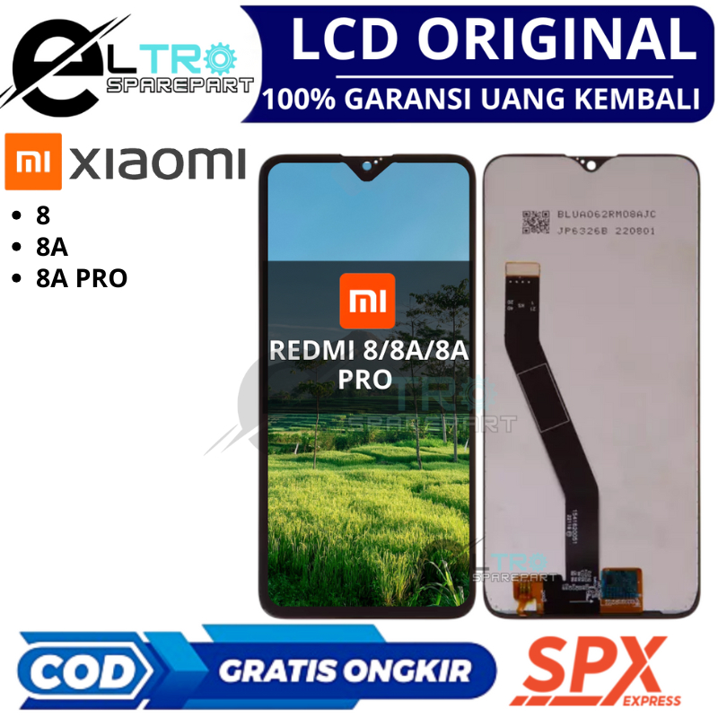 LCD XIAOMI REDMI 8 / REDMI 8A / REDMI 8A PRO - ORIGINAL FULSET