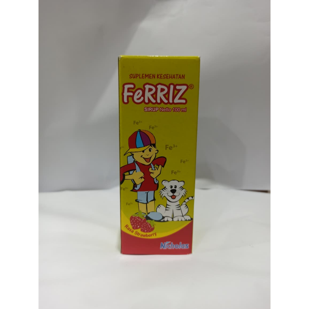 Ferriz sirup suplemen penambah zat besi untuk anak