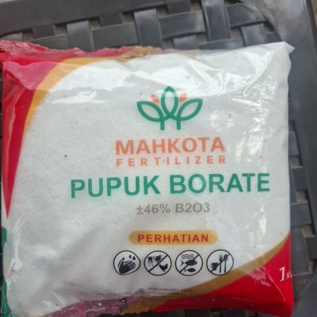 pupuk borate mahkota ferthilizer kemasan 1kg original pabrik
