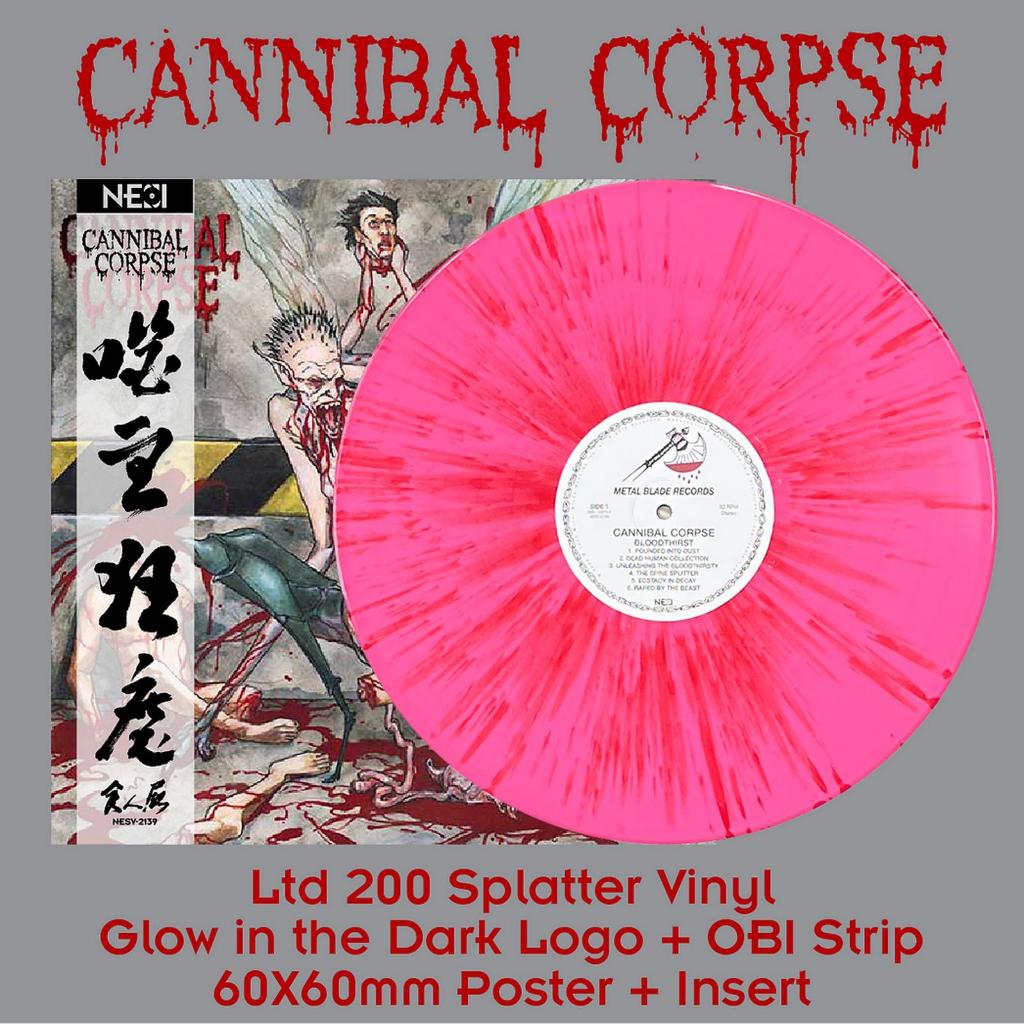Vinyl Cannibal Corpse - Bloodthirst Colour Splatter Limited 200