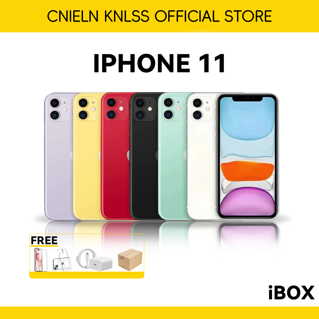 iPhone 11 Second Ori Fullset 64GB 128GB 256GB | iCloud Aman | Face ID Normal | All Operator
