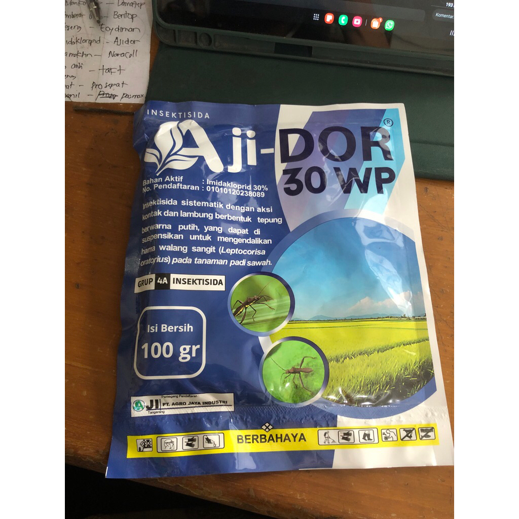 INSEKTISIDA AJIDOR 30WP 100gr