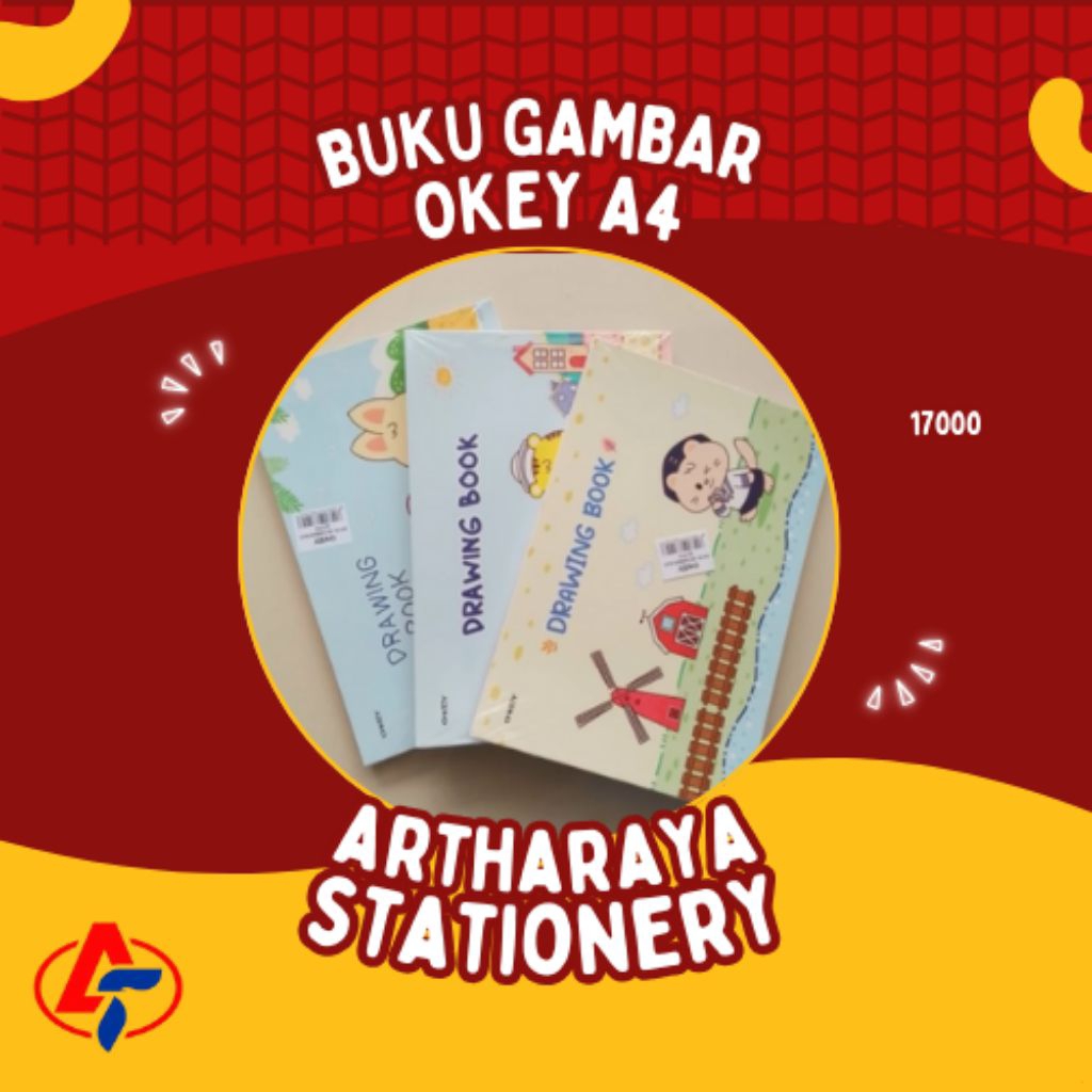 BUKU GAMBAR OKEY A4