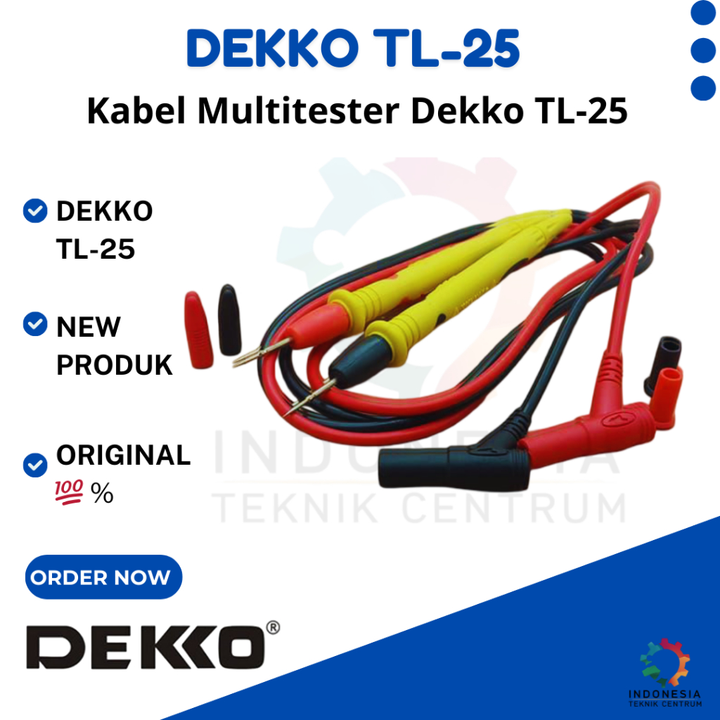 Kabel Multitester Dekko TL-25