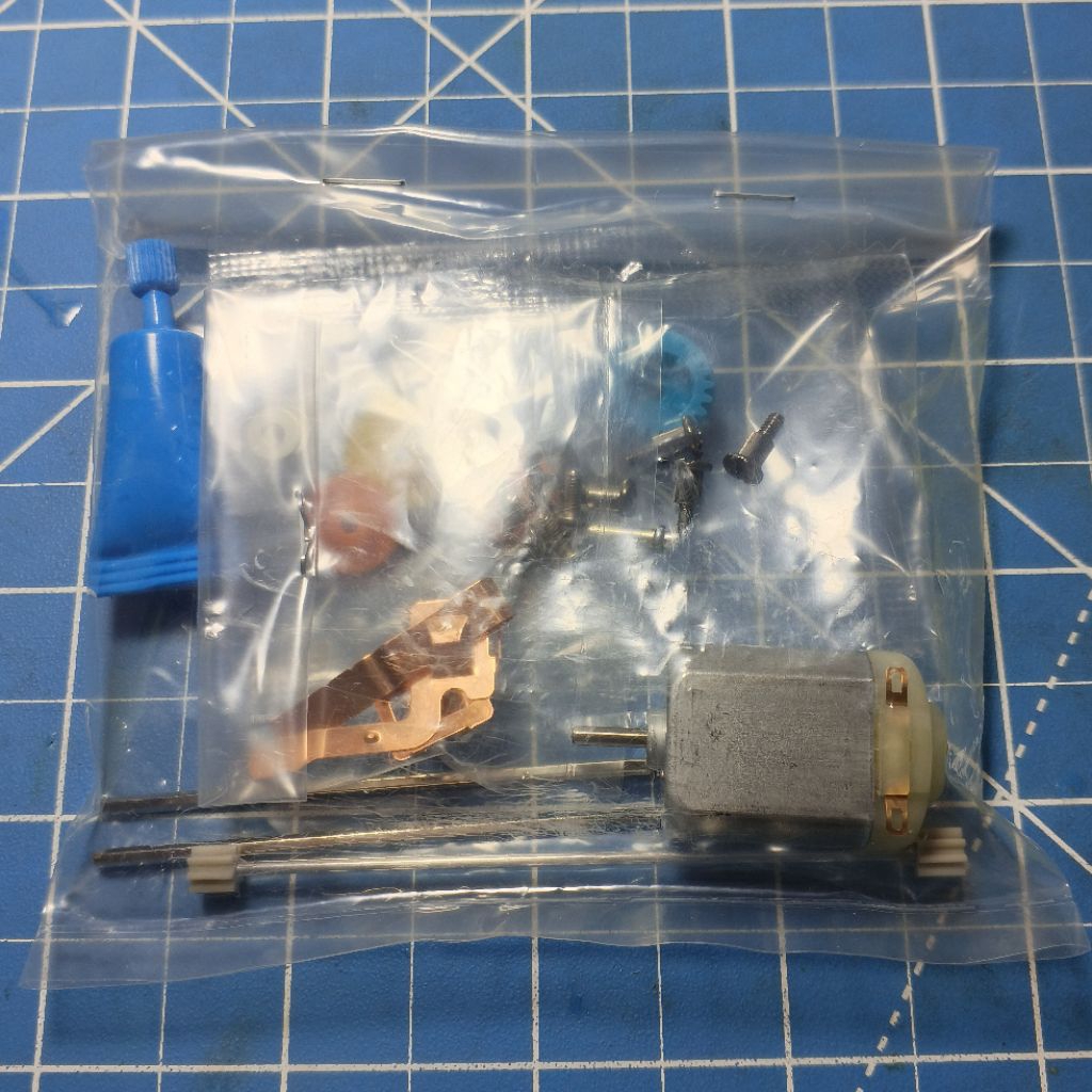 tamiya gear set jeroan lengkap dan smc untuk chassis fma . dinamo smc / dinamo smc tamiya