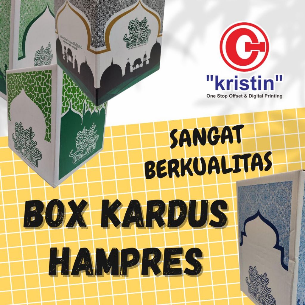 BOX KARDUS HAMPERS LEBARAN IDUL FITRI TERMURAH YANG SANGAT BERKUALITAS