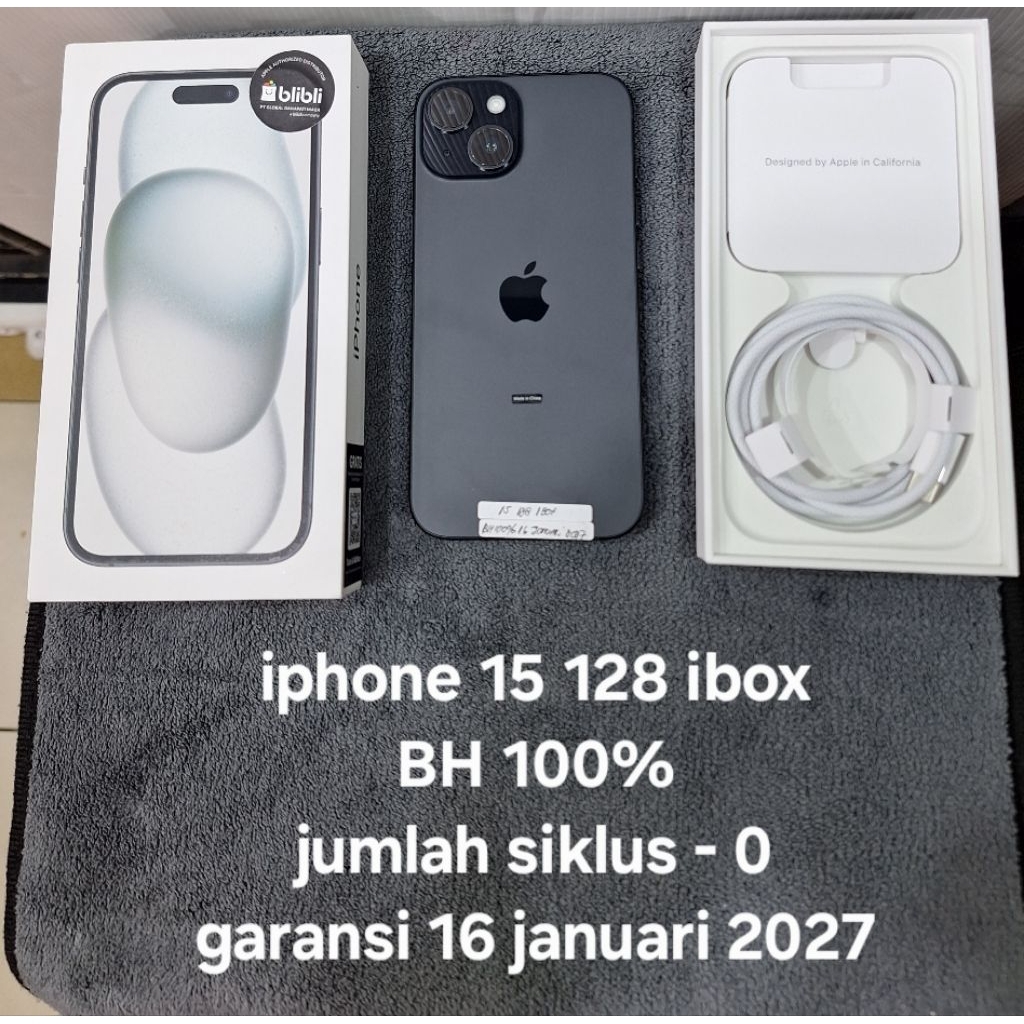 iphone 15 128GB 256GB second ibox