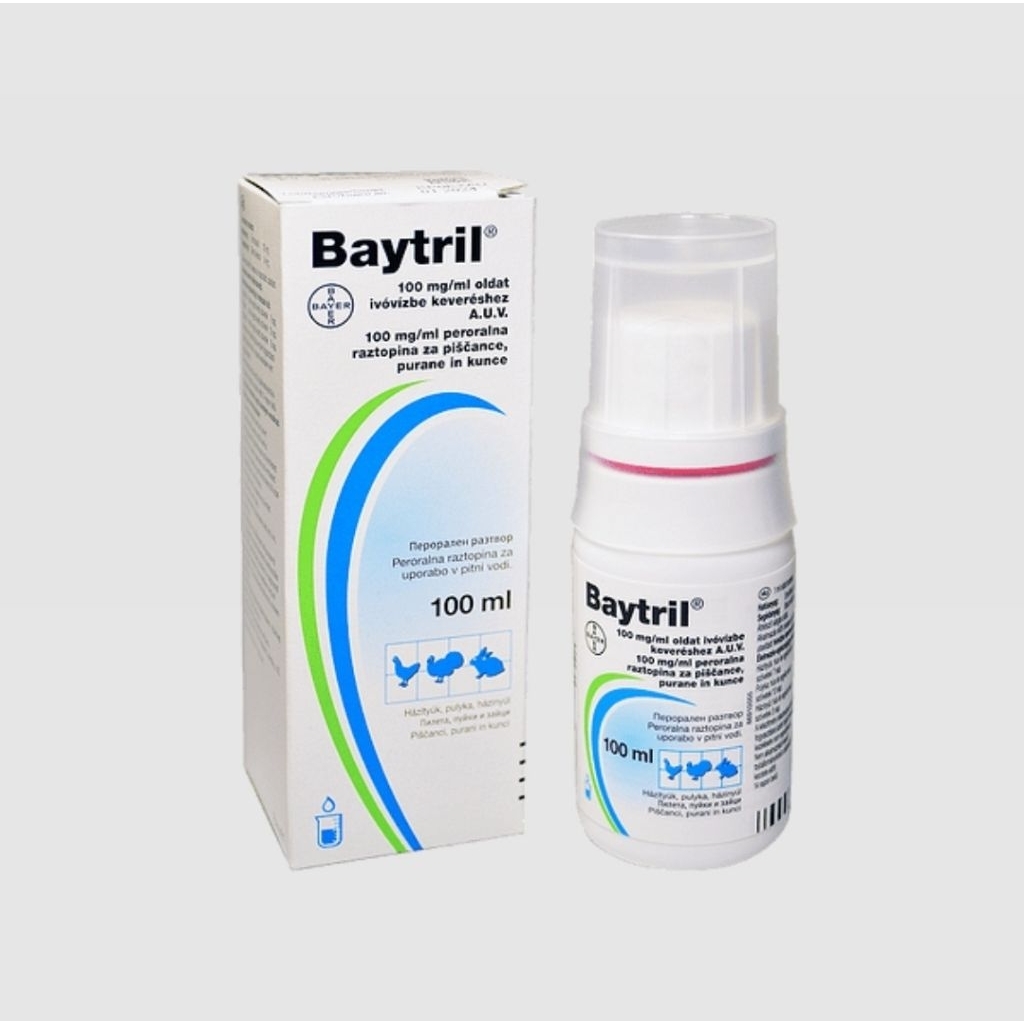 Baytril 10% 100 ml Obat CCRD