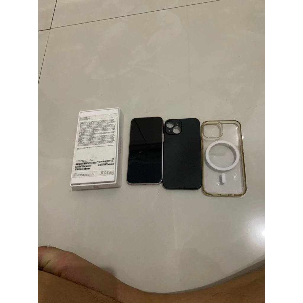 Iphone 13 mini pink 512 beacukai ex singapore fullset original