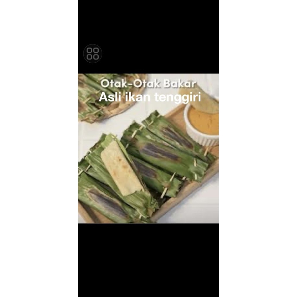 otak otak jumbo bakar asli ikan tenggiri khusus instan